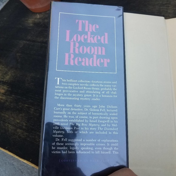 BOOK NAME | THE LOCKED ROOM READER | 1968 - Picture 7 of 10